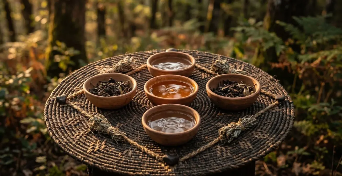 Rituel de purification avec offrandes traditionnelles après transgression d'un fady